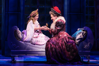 1 - Victoria Bingham (Little Anastasia) and Joy Franz (Dowager Empress) in the National Tour of ANASTASIA. Photo by Evan Zimmerman, MurphyMade.